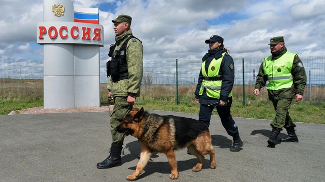 Военнослужащие пограничной службы ФСБ РФ