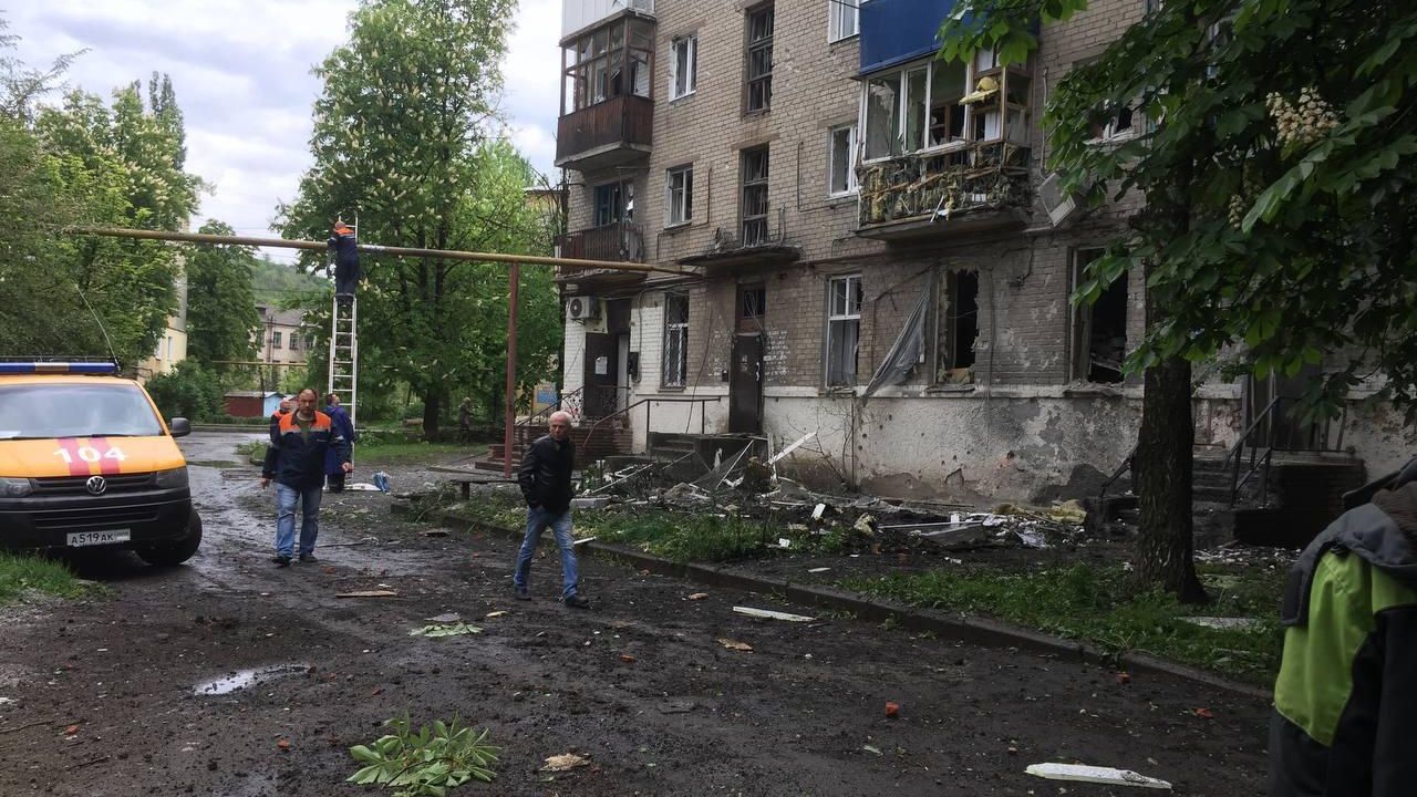 Последствия обстрела Петровского района Донецка Последствия обстрела Петровского района Донецка - РИА Новости, 1920, 21.09.2022