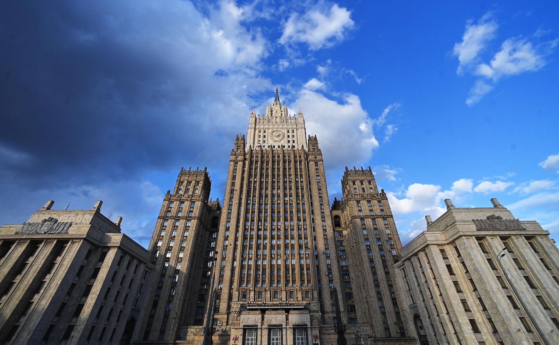 Здание Министерства иностранных дел РФ в Москве - РИА Новости, 1920, 01.04.2025