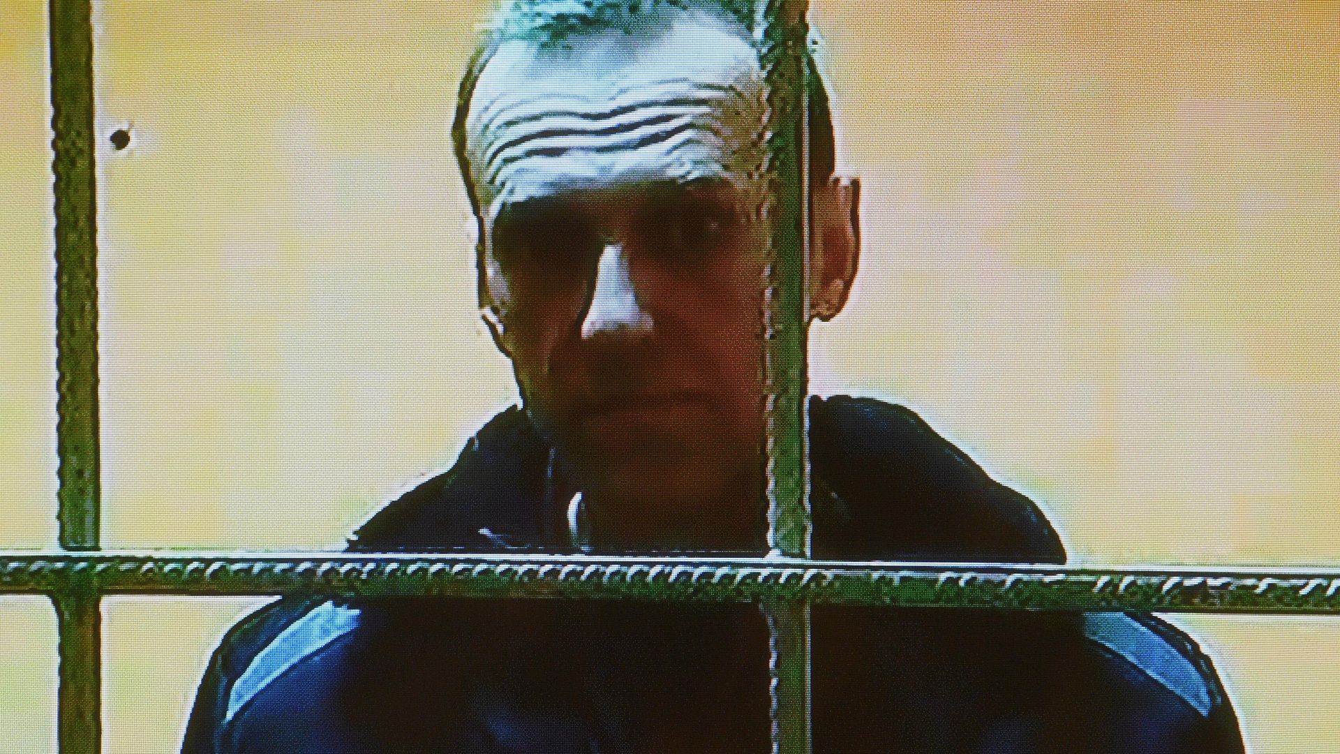 Алексей Навальный участвует по видеосвязи в заседании Московского городского суда Алексей Навальный участвует по видеосвязи в заседании Московского городского суда - РИА Новости, 1920, 13.04.2023