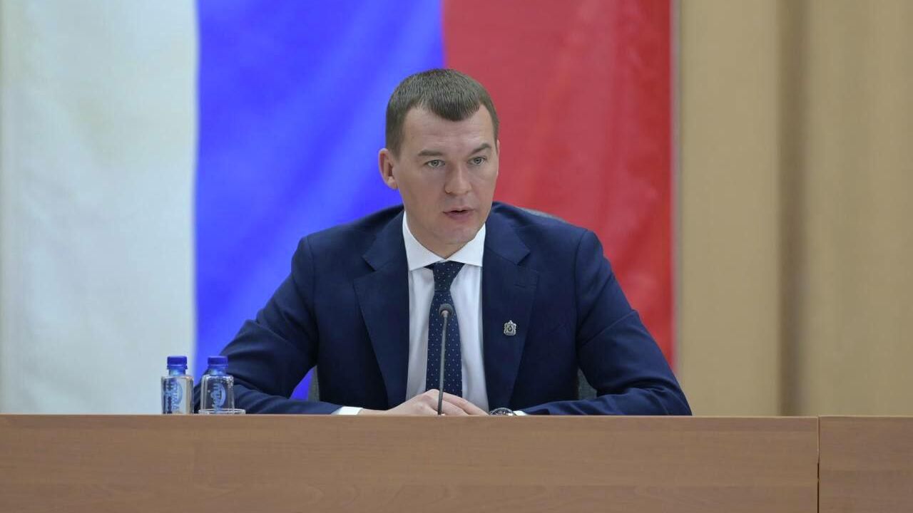 Губернатор Хабаровского края Михаил Дегтярев Губернатор Хабаровского края Михаил Дегтярев - РИА Новости, 1920, 20.05.2022