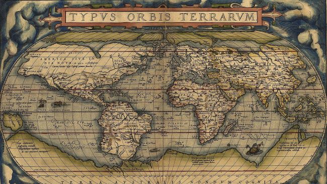 Первый атлас Theatrum Orbis Terrarum