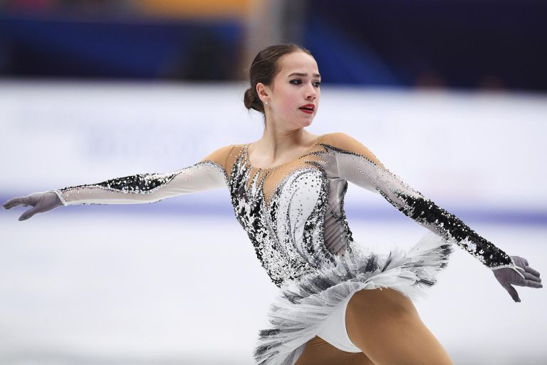 Алина Загитова в 2018 году Алина Загитова в 2018 году