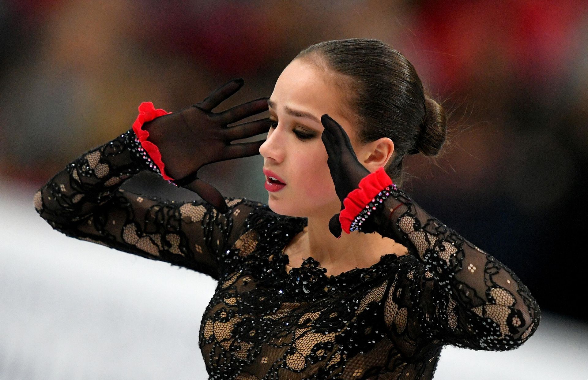 Алина Загитова на чемпионате Европы 2019 года Алина Загитова на чемпионате Европы 2019 года - РИА Новости, 1920, 09.12.2024
