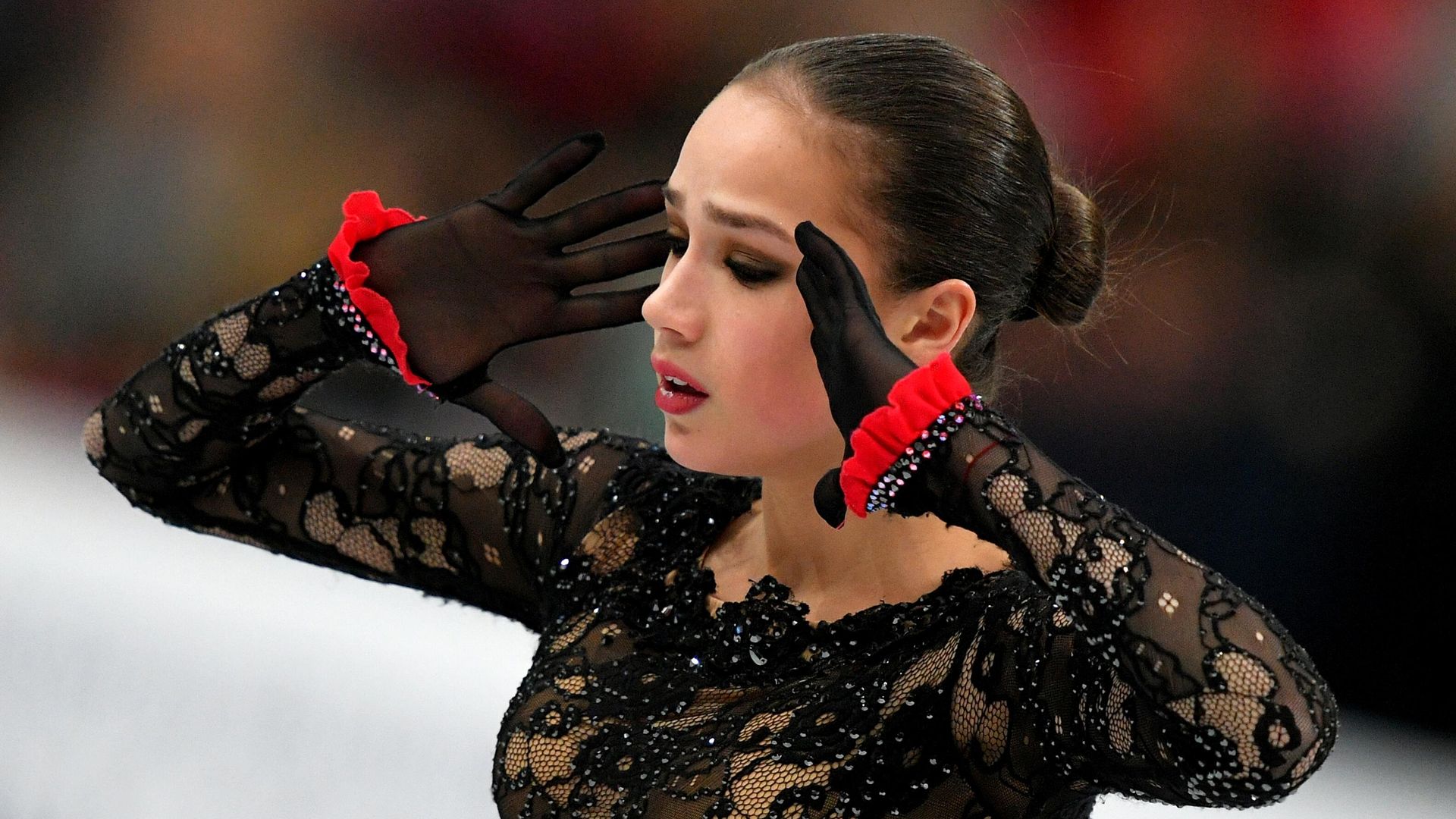 Алина Загитова на чемпионате Европы 2019 года Алина Загитова на чемпионате Европы 2019 года - РИА Новости, 1920, 18.05.2022