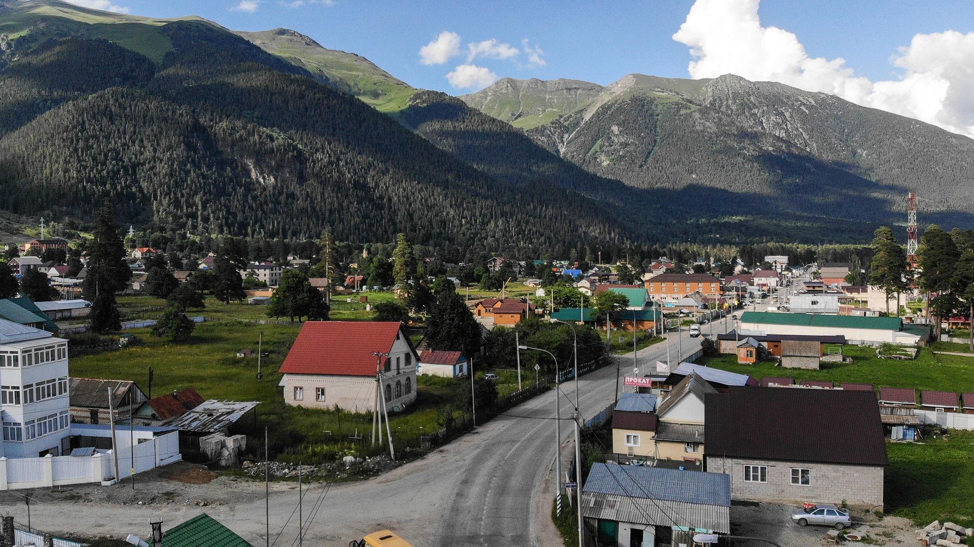 Поселок Архыз в Карачаево-Черкесии - РИА Новости, 1920, 13.09.2026