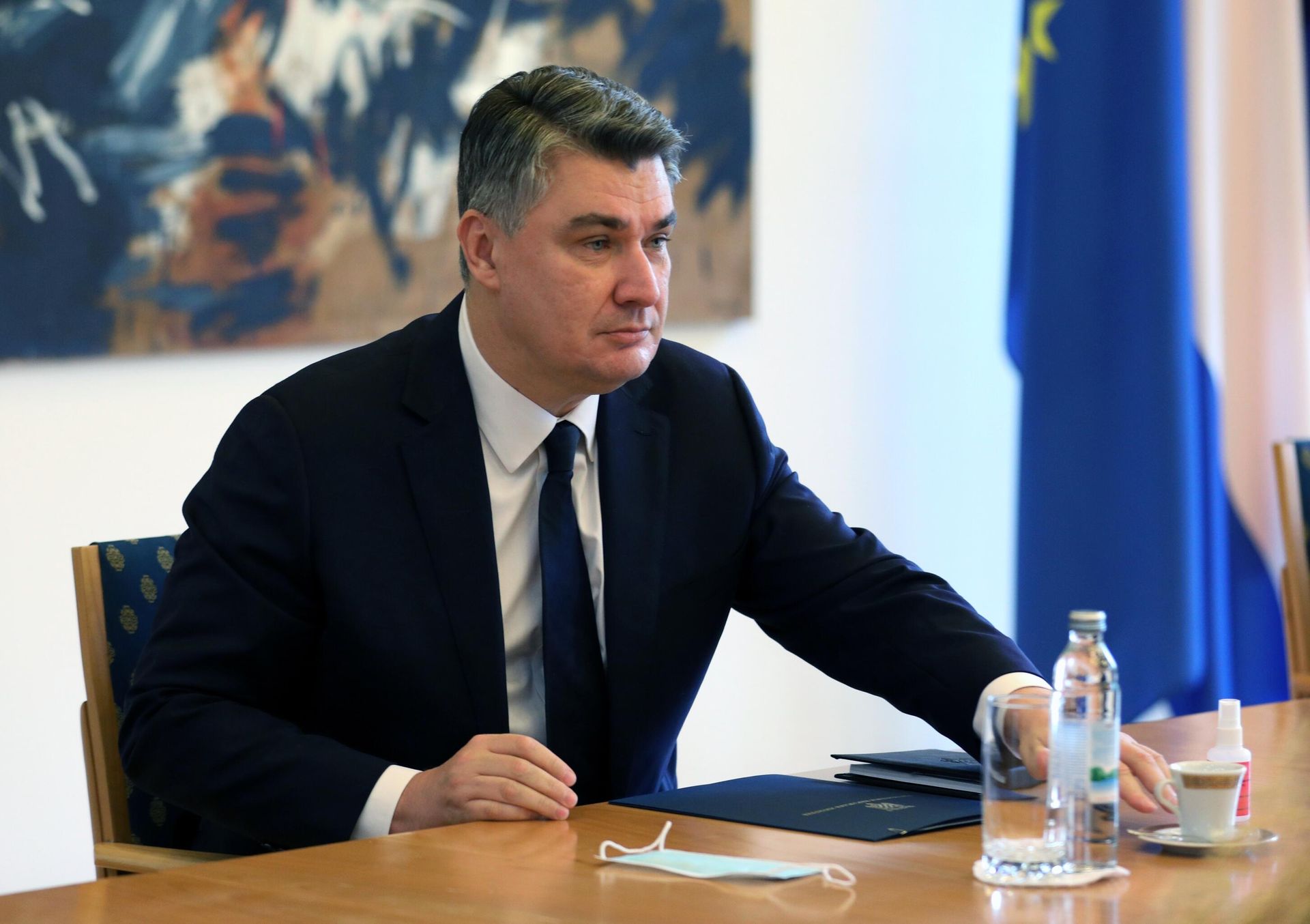 Президент Хорватии Зоран Миланович Президент Хорватии Зоран Миланович - РИА Новости, 1920, 18.05.2022