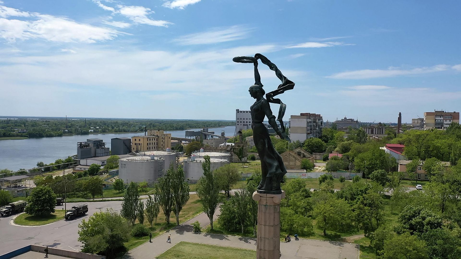 Вид на Херсон. 23 мая 2022 Вид на Херсон. 23 мая 2022 - РИА Новости, 1920, 23.05.2022