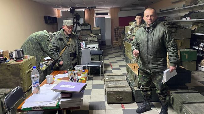 Арсенал 3-го батальона 107-го полка армии ДНР Арсенал 3-го батальона 107-го полка армии ДНР