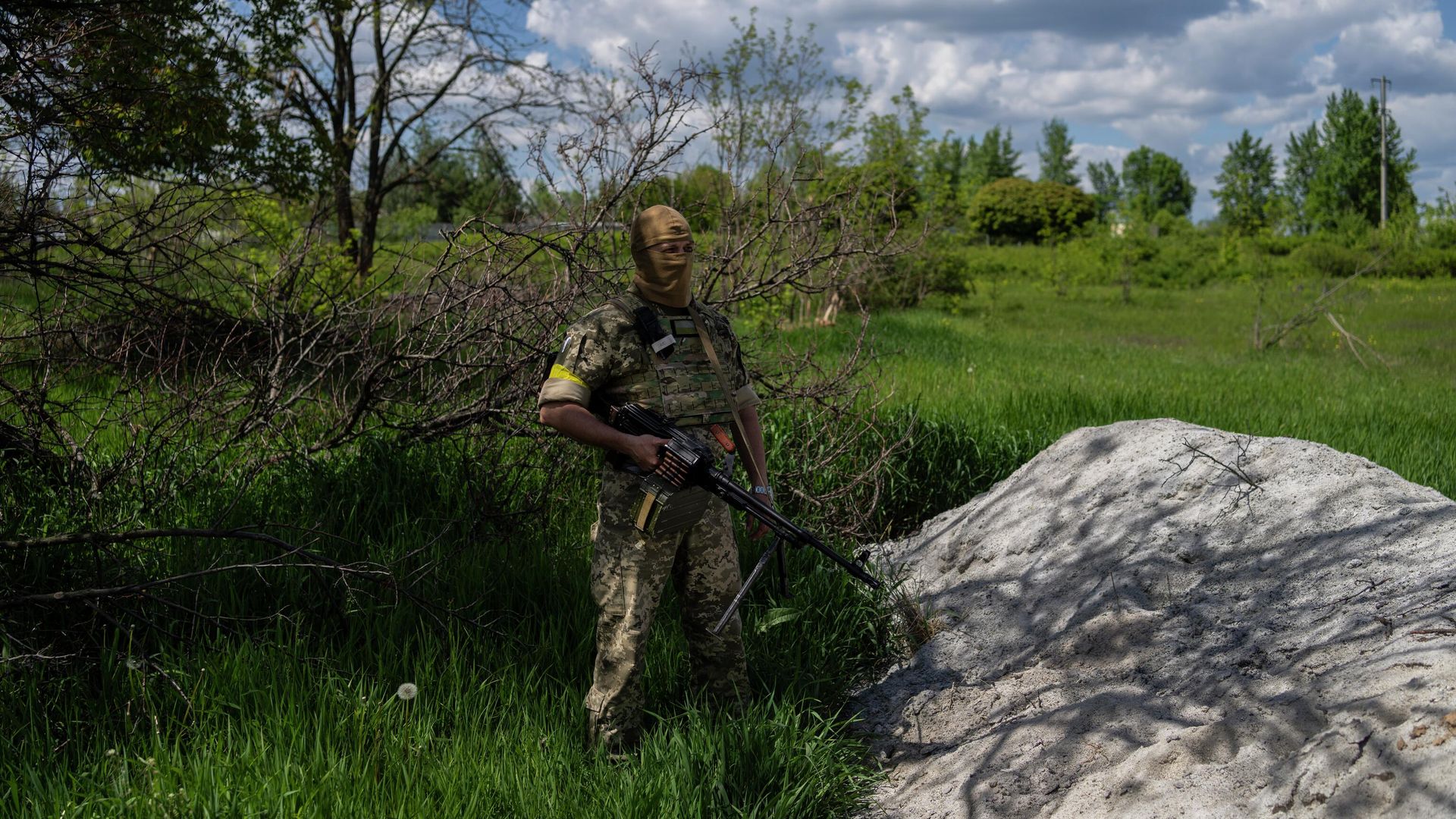 Военнослужащий ВСУ в Харьковской области Военнослужащий ВСУ в Харьковской области - РИА Новости, 1920, 18.09.2026