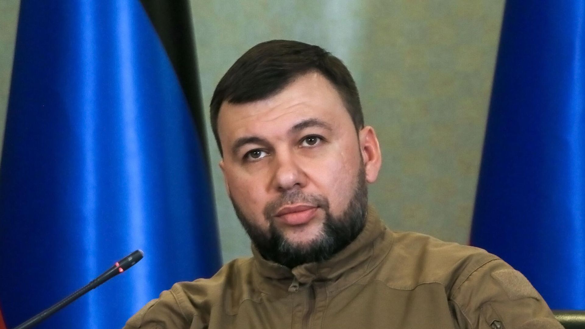 Глава ДНР Денис Пушилин на пресс-конференции в Донецке Глава ДНР Денис Пушилин на пресс-конференции в Донецке - РИА Новости, 1920, 31.05.2022
