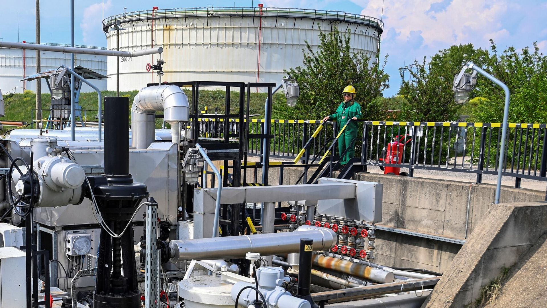 Станция нефтепровода Дружба в Венгрии - РИА Новости, 1920, 09.08.2022