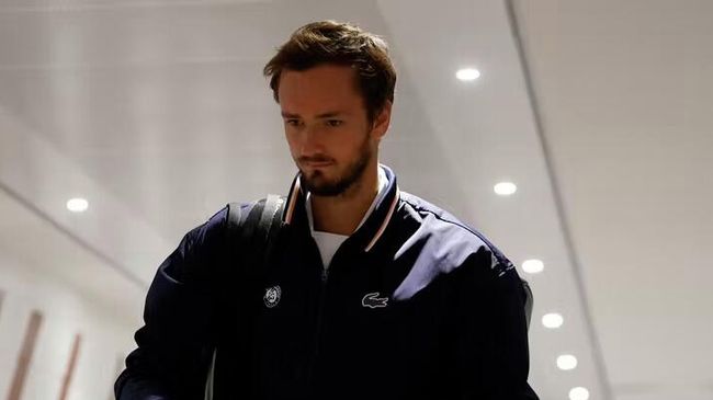 Даниил Медведев на Ролан Гаррос