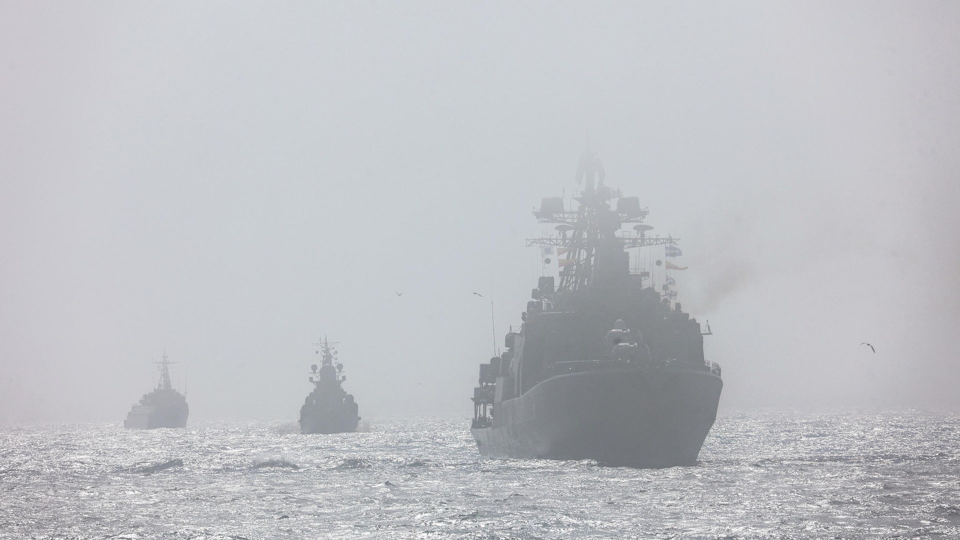 Учение Северного флота в акватории Баренцева моря Учение Северного флота в акватории Баренцева моря - РИА Новости, 1920, 20.06.2022
