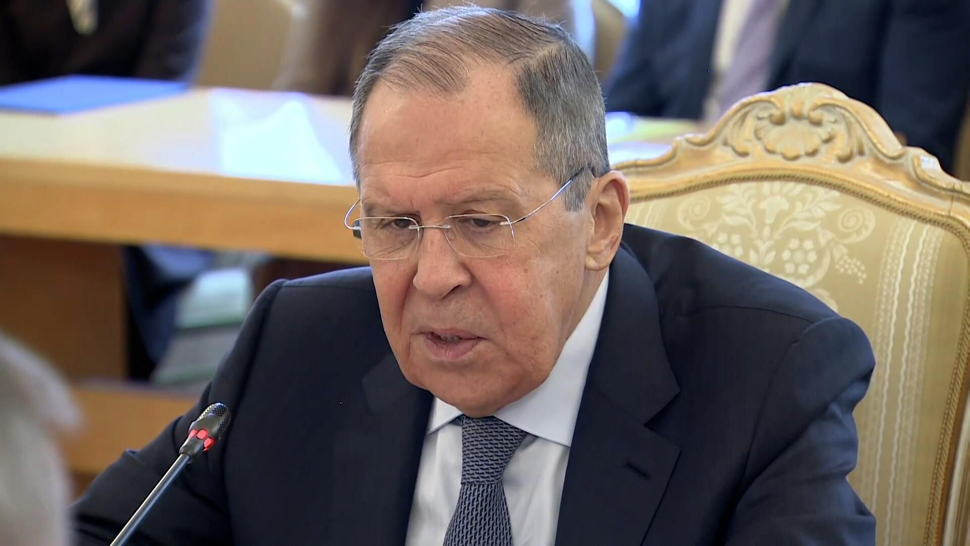 Лавров: Запад объявил всему русскому миру тотальную войну Лавров: Запад объявил всему русскому миру тотальную войну - РИА Новости, 1920, 27.05.2022