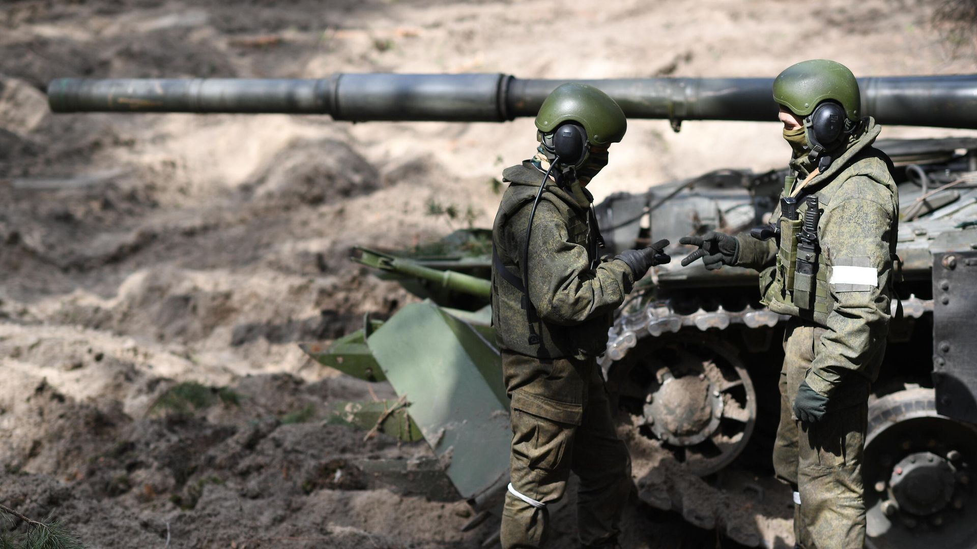 Российские военные в зоне спецоперации Российские военные в зоне спецоперации - РИА Новости, 1920, 19.03.2023