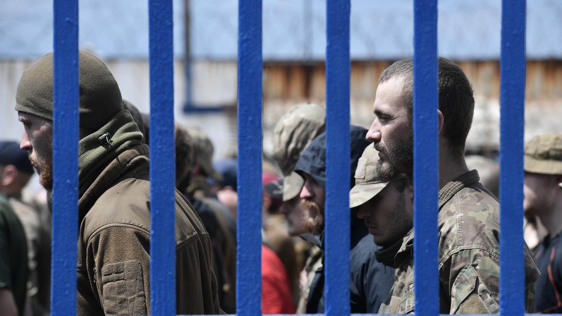 Украинские военнопленные в исправительном учреждении ДНР Украинские военнопленные в исправительном учреждении ДНР - РИА Новости, 1920, 02.04.2025