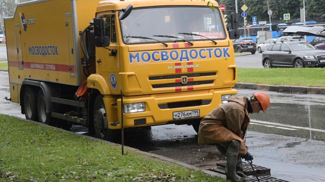 Дождь в Москве