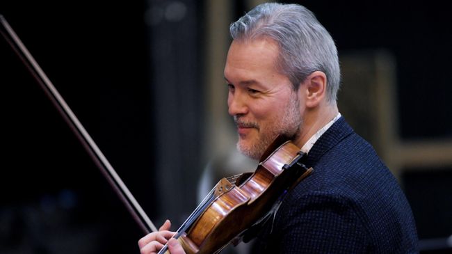 Российский скрипач Вадим Репин