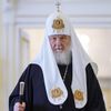Патриарх Московский и всея Руси Кирилл перед началом заседания Священного синода Русской православной церкви