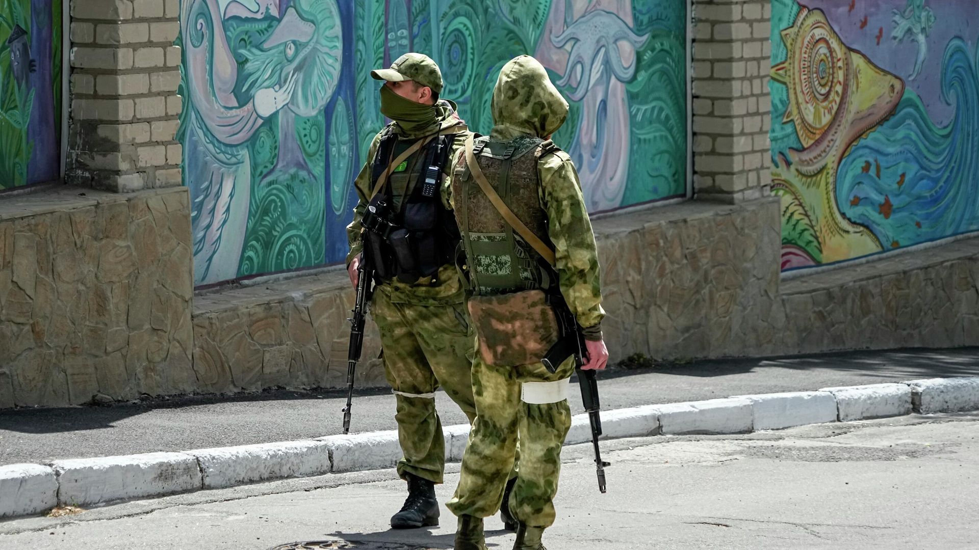 Военные в Херсоне - РИА Новости, 1920, 07.07.2022