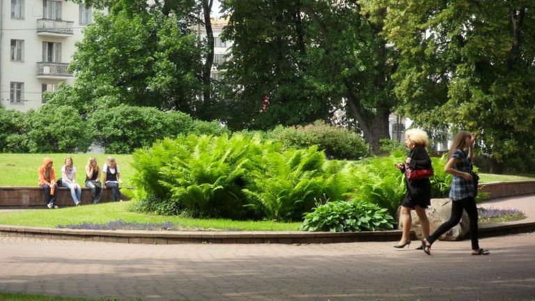 Михайловский сквер в Минске Михайловский сквер в Минске