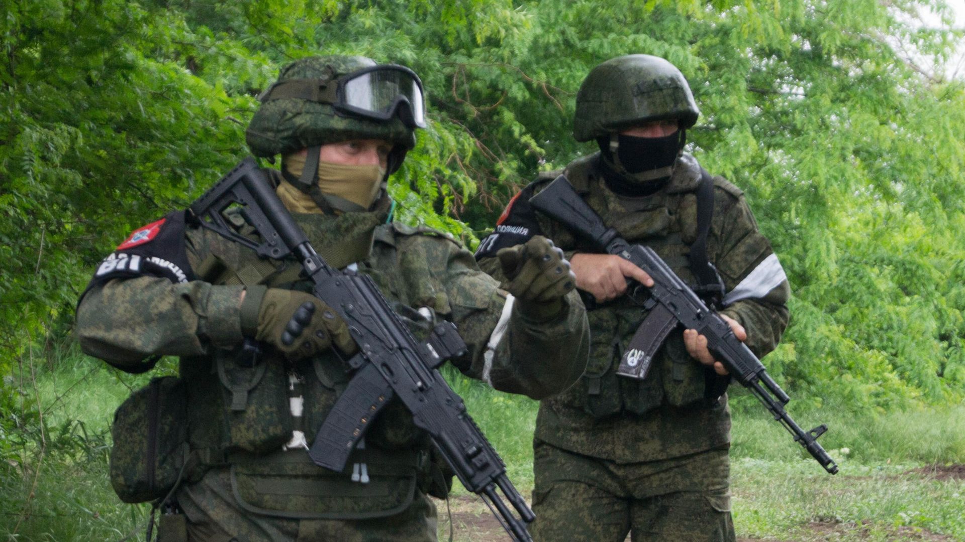 Сотрудники военной полиции России в Херсонской области Сотрудники военной полиции России в Херсонской области - РИА Новости, 1920, 27.07.2022