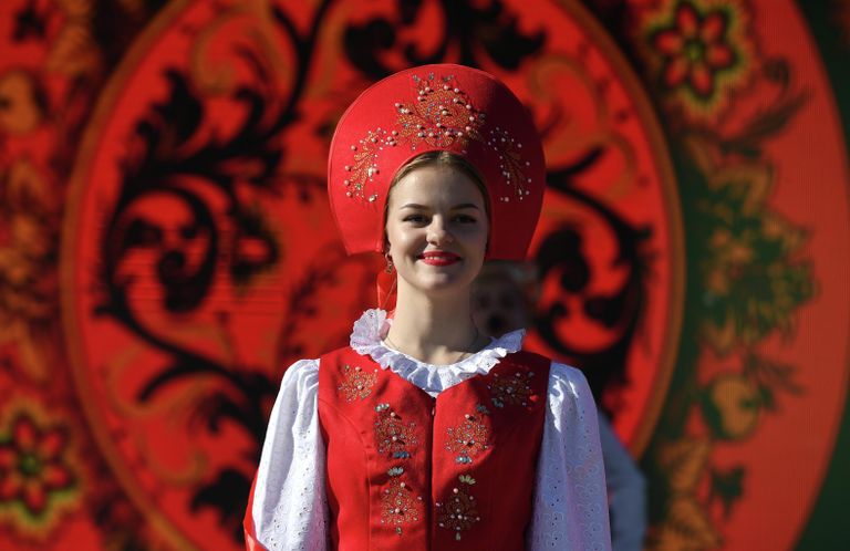 Участница этнокультурного фестиваля Национальное – актуальным в Казани Участница этнокультурного фестиваля Национальное – актуальным в Казани