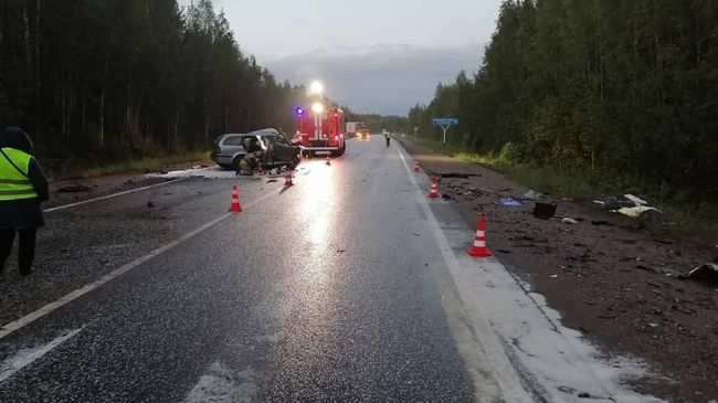 ДТП на автодороге Екатеринбург – Серо в Свердловской области
