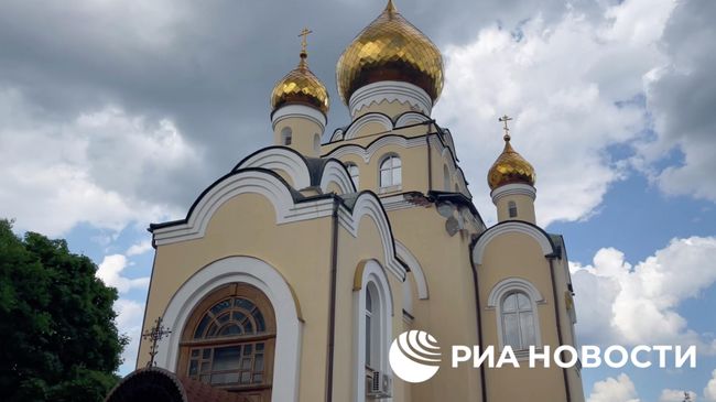 Храм в Донецке