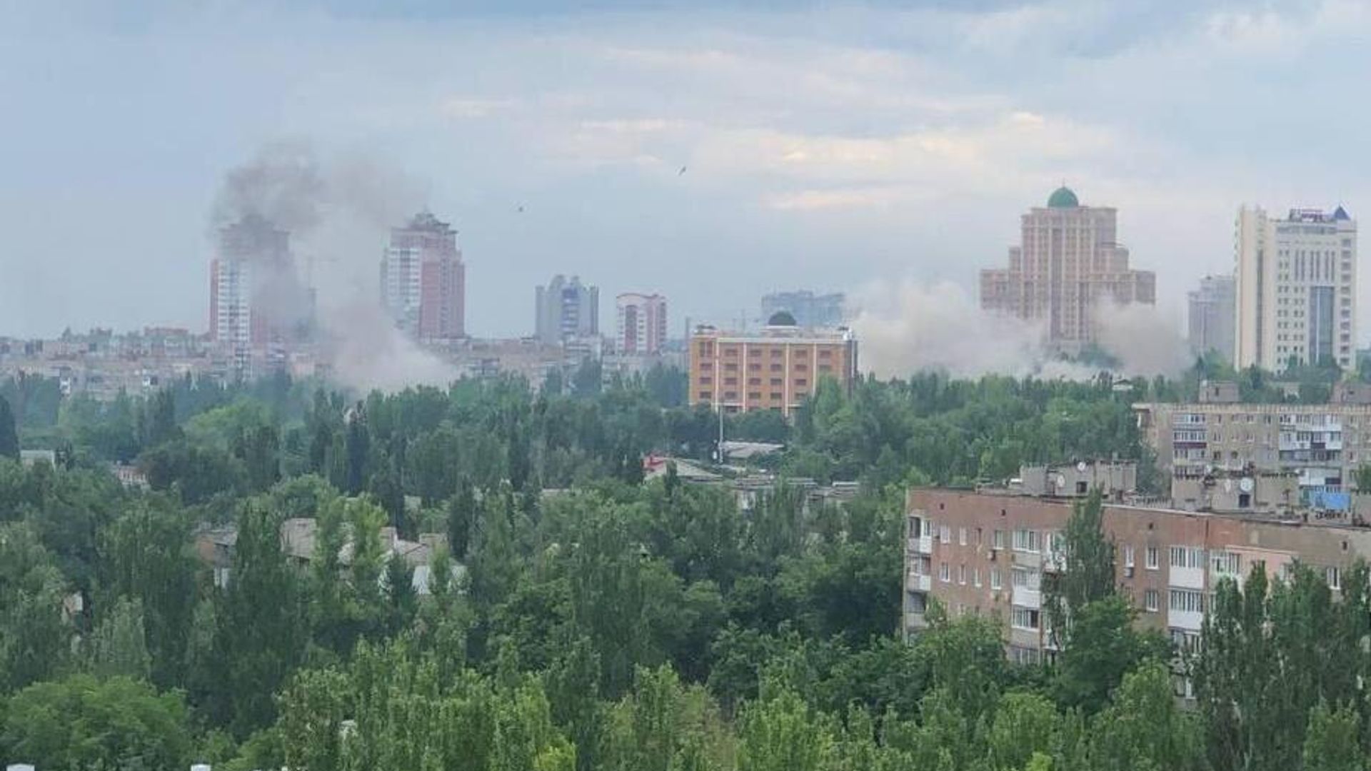 Киевский район Донецка. 13 июня 2022 Киевский район Донецка. 13 июня 2022 - РИА Новости, 1920, 13.06.2022