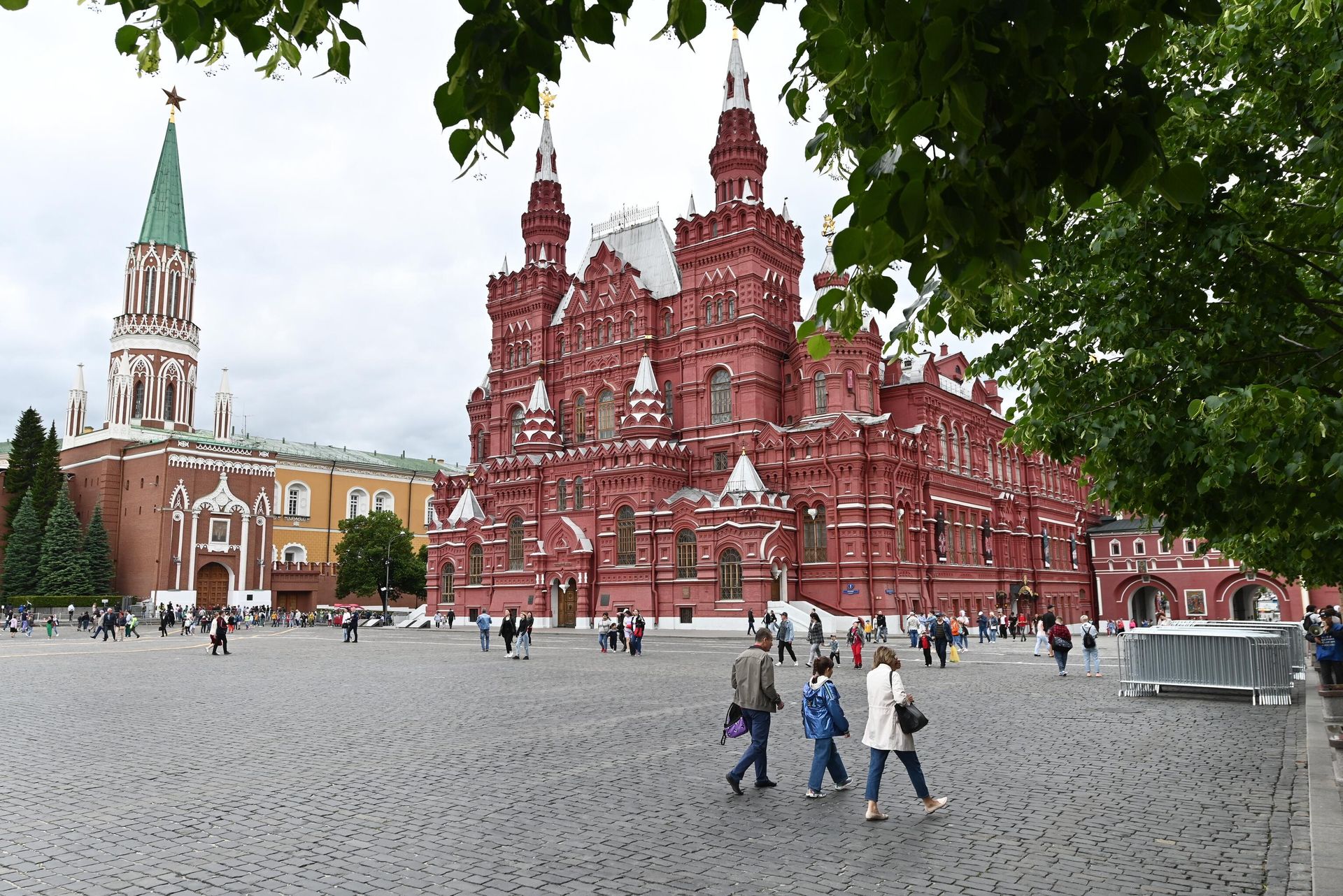 Здание Государственного исторического музея в Москве Здание Государственного исторического музея в Москве - РИА Новости, 1920, 03.11.2022