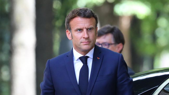 Президент Франции Эммануэль Макрон Президент Франции Эммануэль Макрон