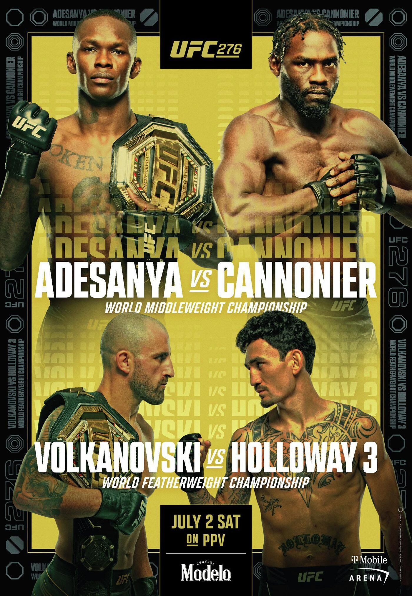 Постер турнира UFC 276 Постер турнира UFC 276 - РИА Новости, 1920, 29.06.2022