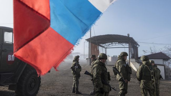 Российские миротворцы на блокпосту в Нагорном Карабахе Российские миротворцы на блокпосту в Нагорном Карабахе