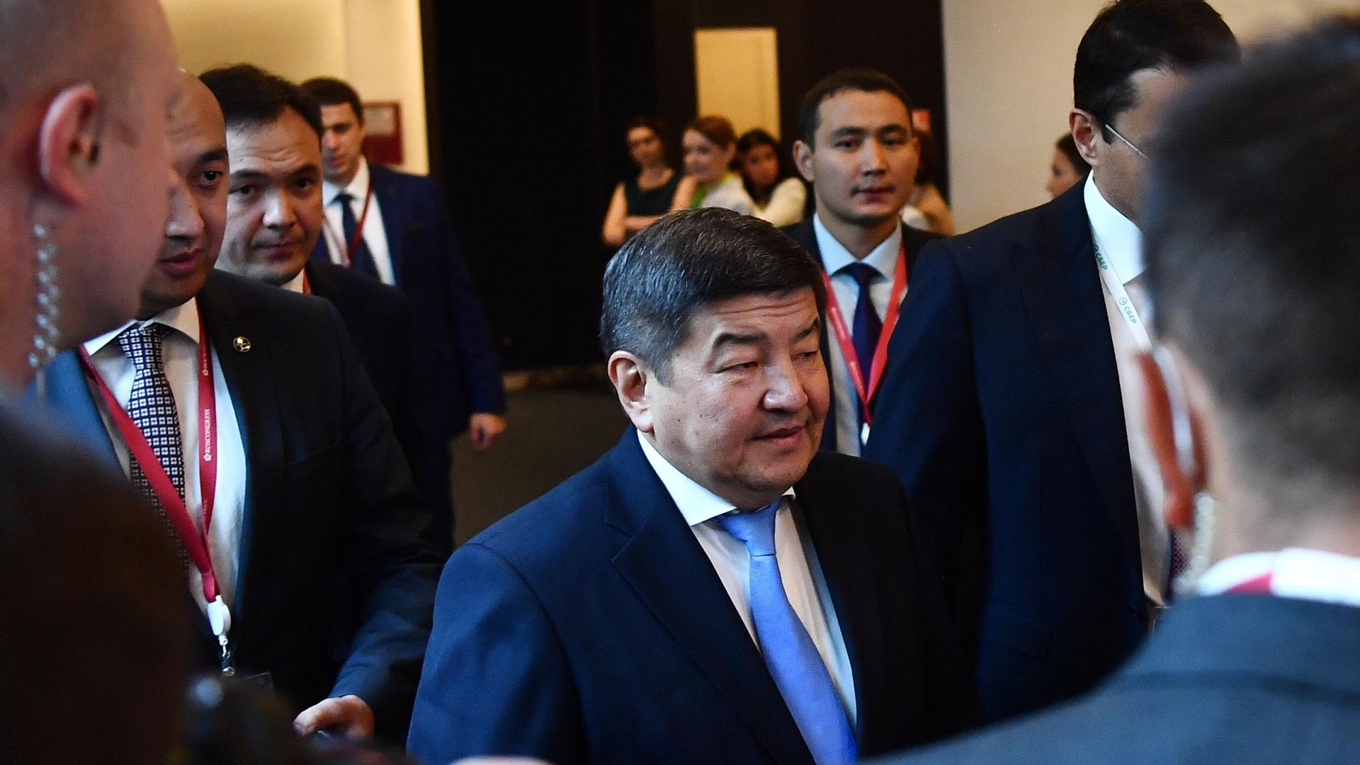 Премьер-министр Киргизии Акылбек Жапаров на ПМЭФ-2022 Премьер-министр Киргизии Акылбек Жапаров на ПМЭФ-2022 - РИА Новости, 1920, 03.02.2023