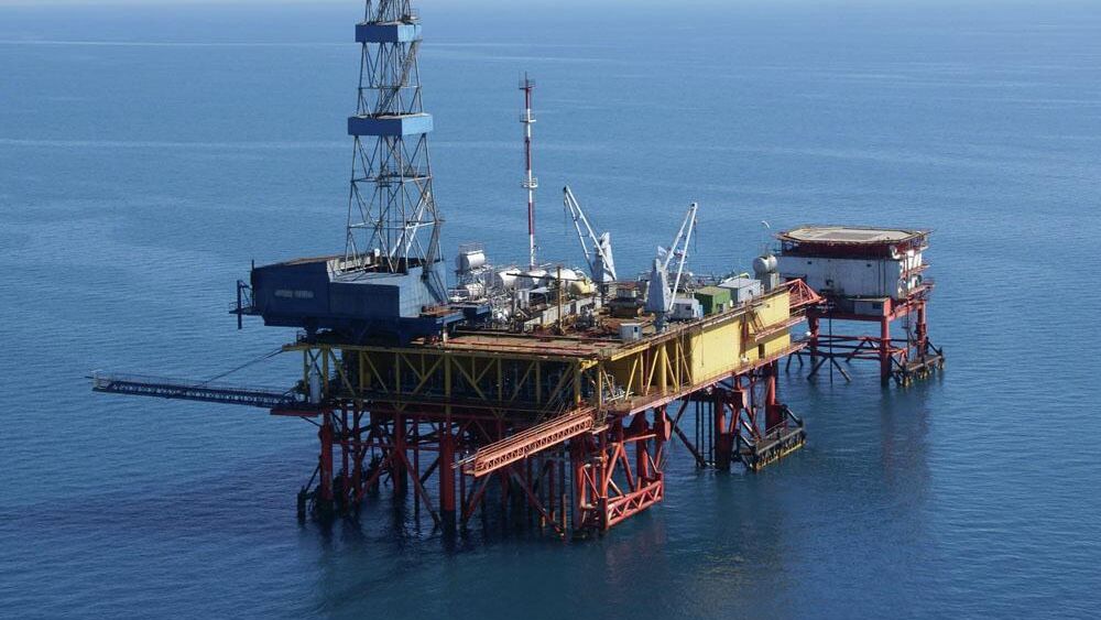 Месторождение предприятия Черноморнефтегаз в Черном море Месторождение предприятия Черноморнефтегаз в Черном море - РИА Новости, 1920, 21.06.2022