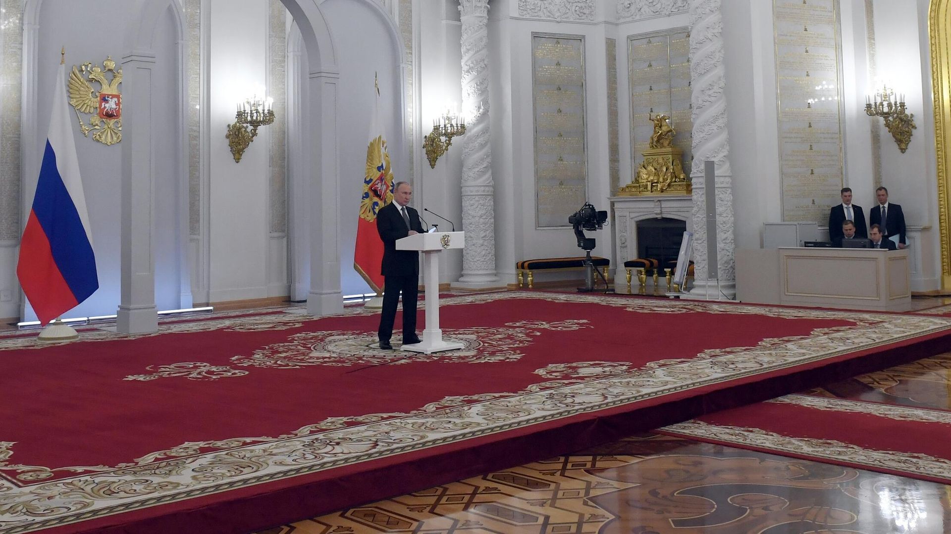Президент РФ Владимир Путин выступает на встрече с выпускниками высших военных учебных заведений. 21 июня 2022 Президент РФ Владимир Путин выступает на встрече с выпускниками высших военных учебных заведений. 21 июня 2022 - РИА Новости, 1920, 21.06.2022