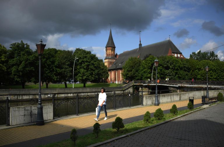 Кенигсберский собор на острове Канта в Калининграде Кенигсберский собор на острове Канта в Калининграде