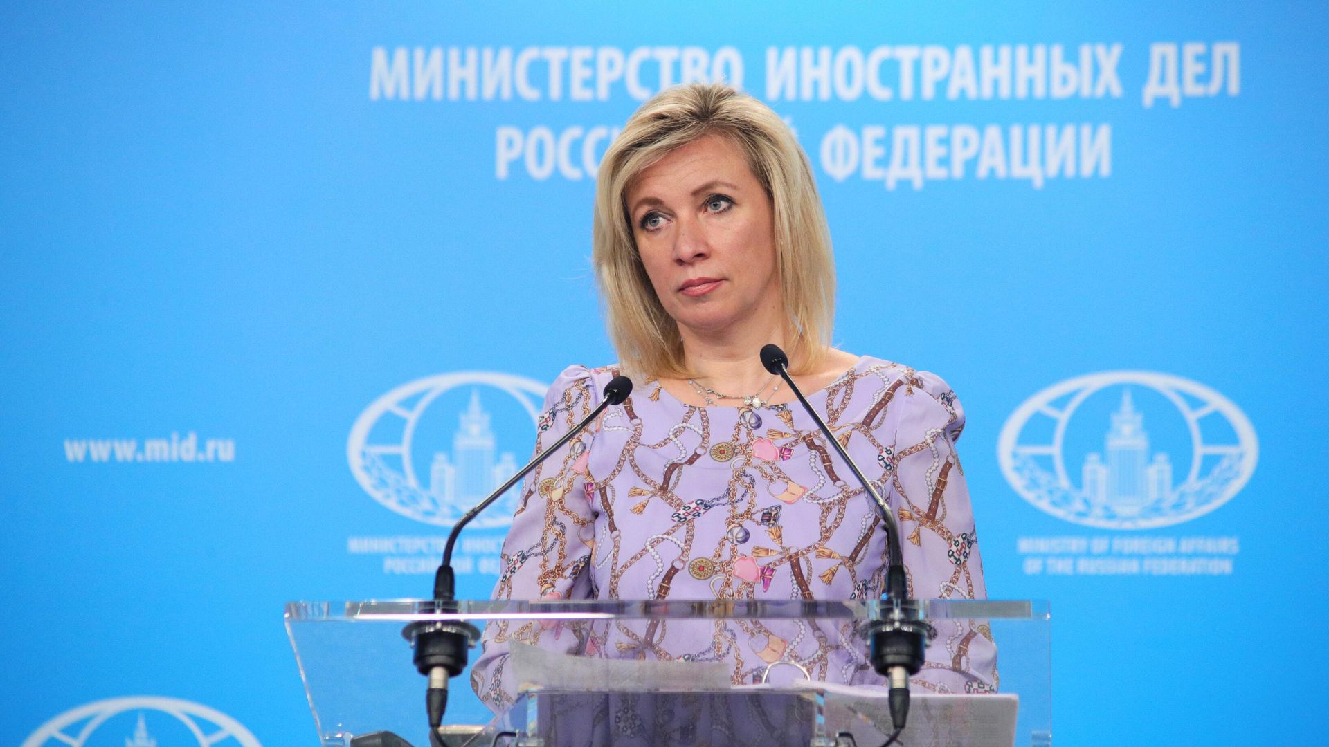 Официальный представитель Министерства иностранных дел России Мария Захарова Официальный представитель Министерства иностранных дел России Мария Захарова - РИА Новости, 1920, 21.12.2024