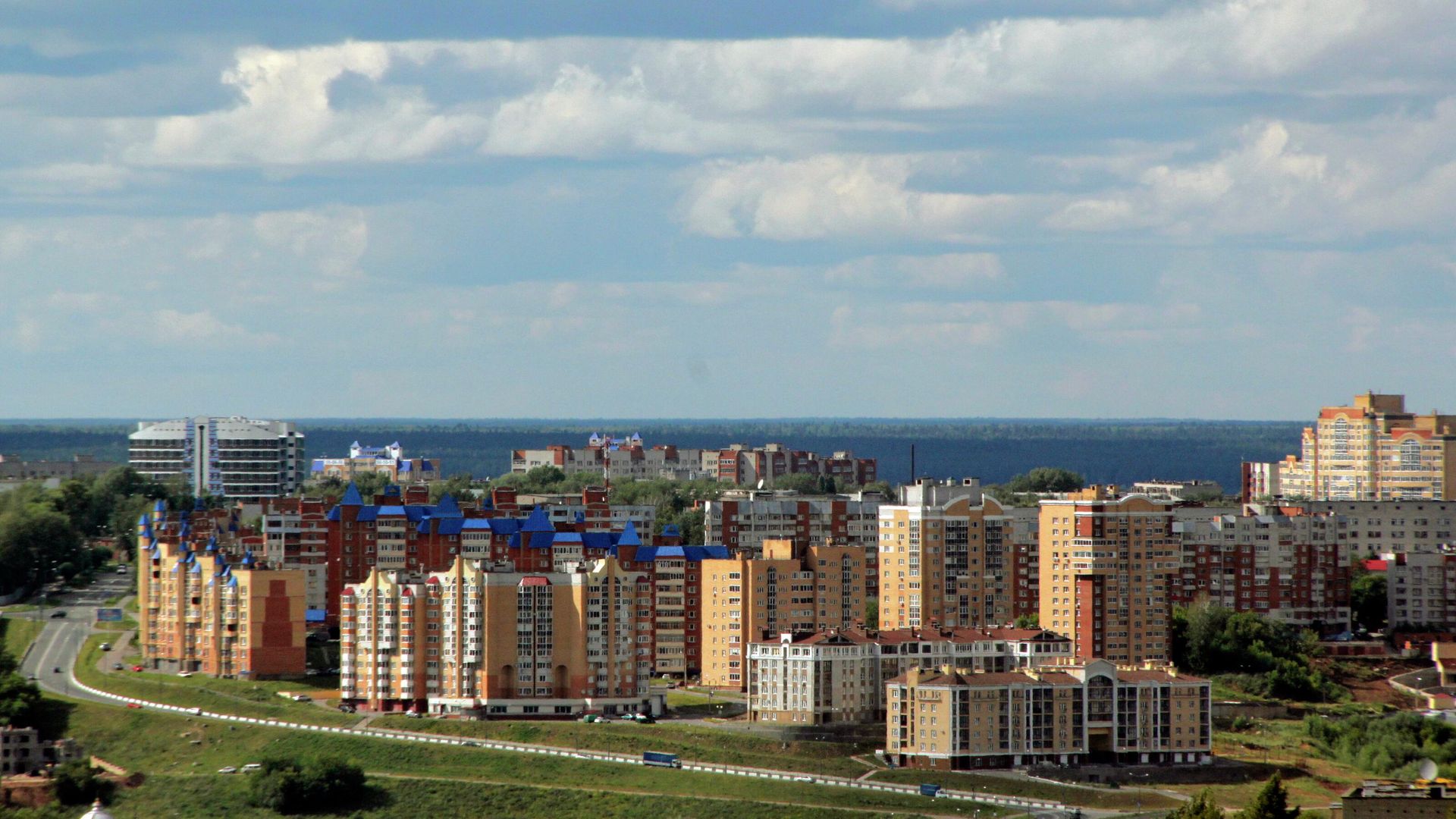 Вид новых кварталов города Чебоксары - РИА Новости, 1920, 23.06.2022