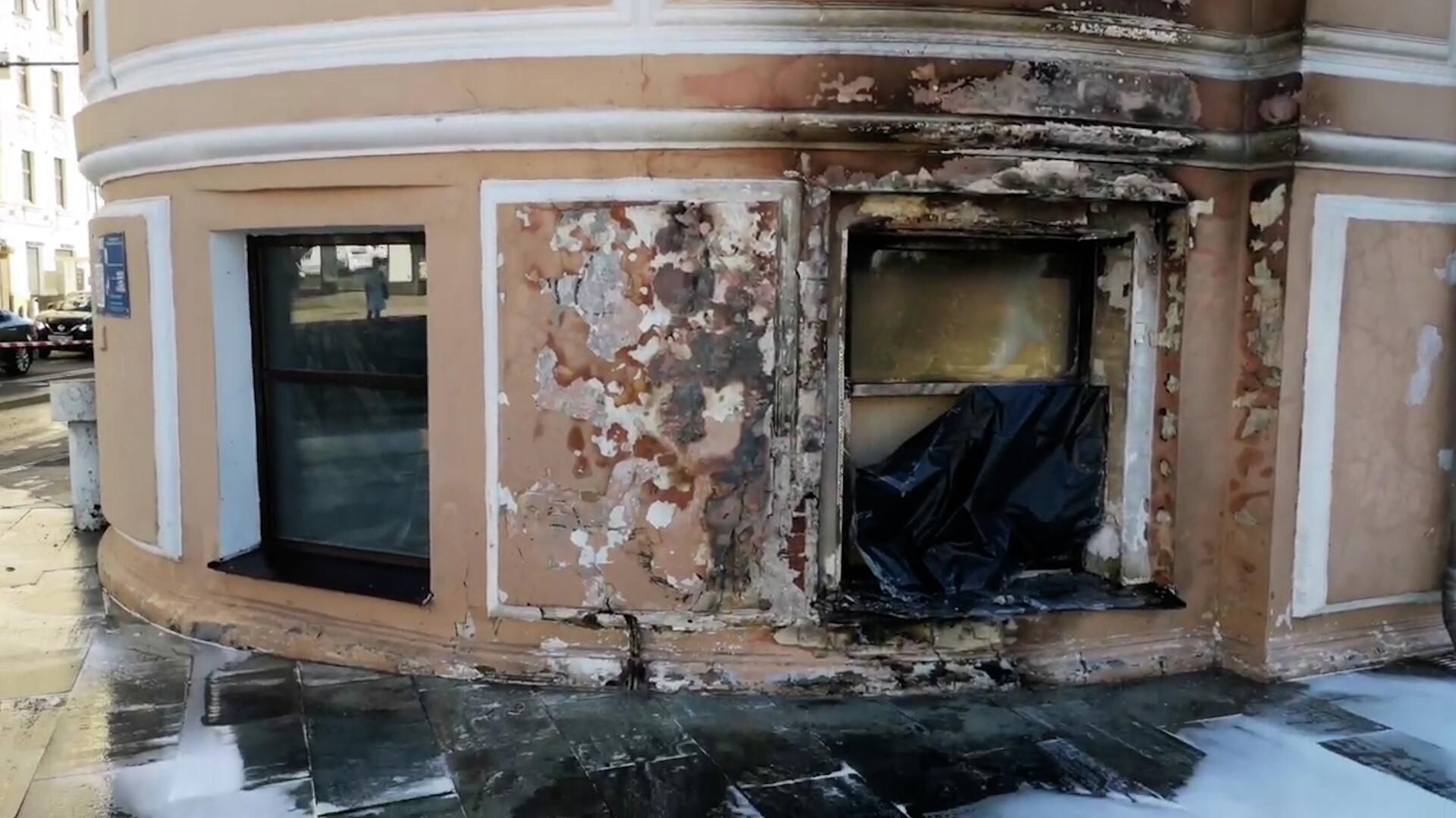 Момент ДТП на Зубовском бульваре Момент ДТП на Зубовском бульваре - РИА Новости, 1920, 24.06.2022