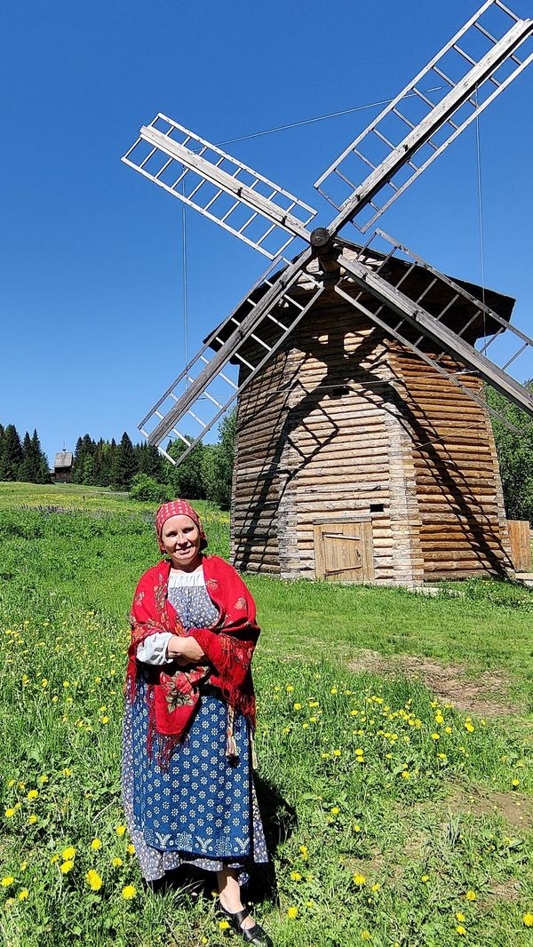 Мельница в этнографическом музее Хохловка Мельница в этнографическом музее Хохловка