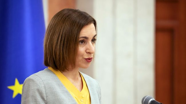 Президент Молдавии Майя Санду Президент Молдавии Майя Санду