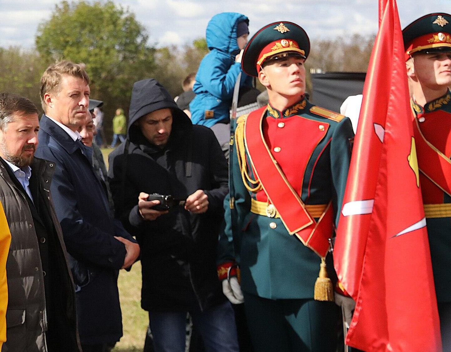 Алексей Фонарев во время работы