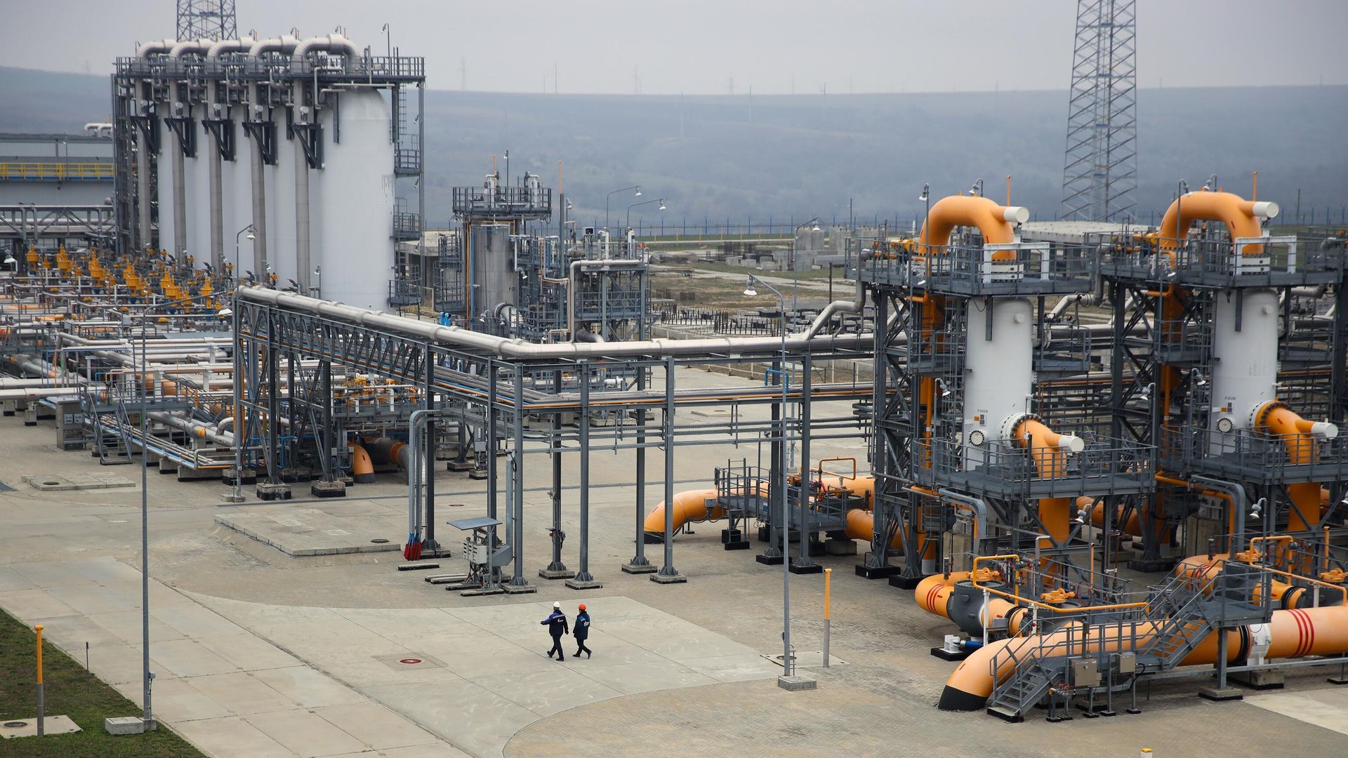 Компрессорная станция Казачья, входящая в систему газопроводов для обеспечения поставок газа для Турецкого потока Компрессорная станция Казачья, входящая в систему газопроводов для обеспечения поставок газа для Турецкого потока - РИА Новости, 1920, 23.01.2025