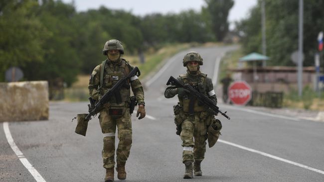 Военнослужащие ВС России в зоне СВО