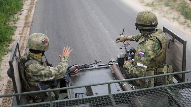 Военнослужащие ВС РФ