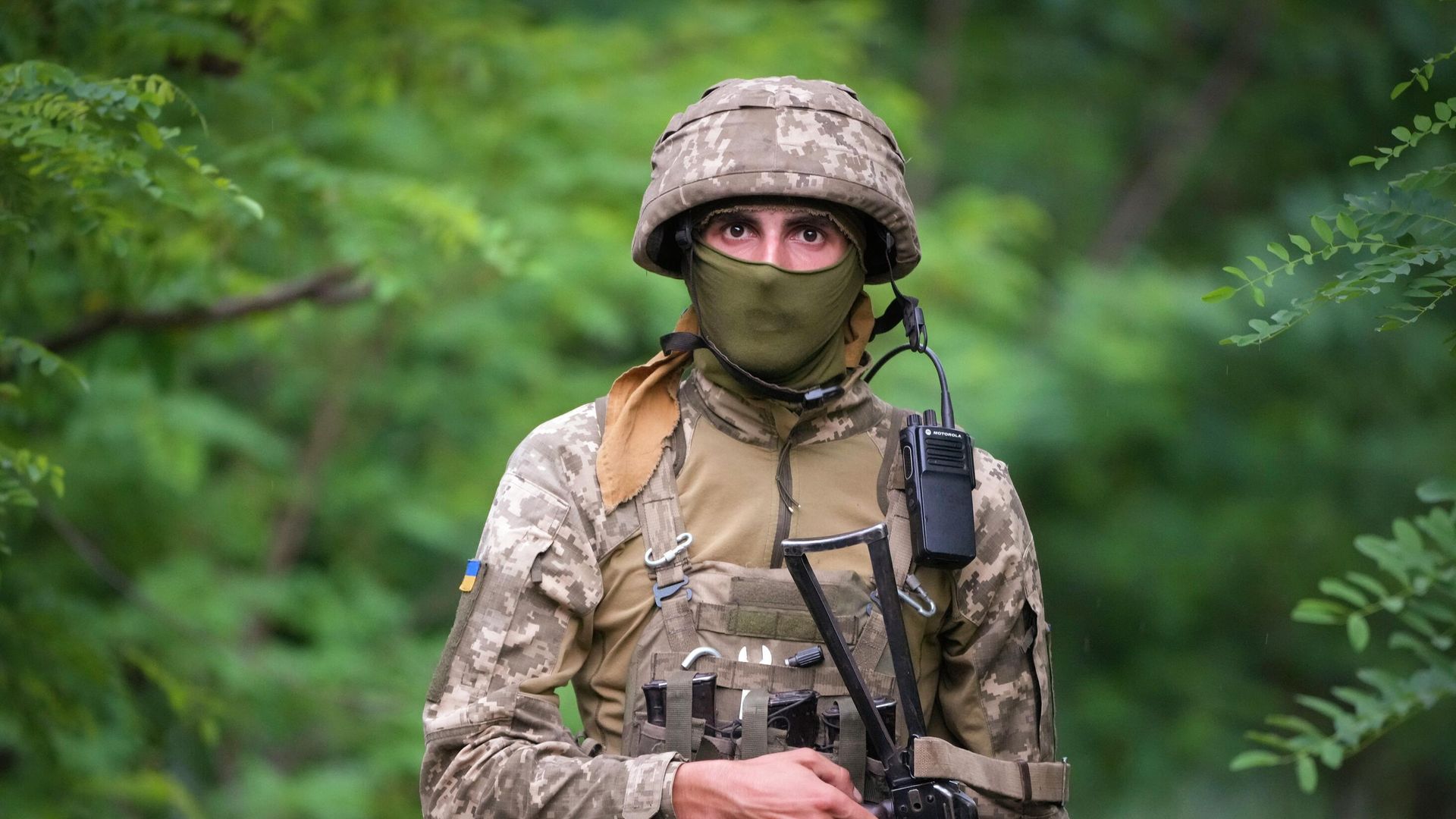 Солдат отряда специального назначения Украины Солдат отряда специального назначения Украины - РИА Новости, 1920, 12.07.2022