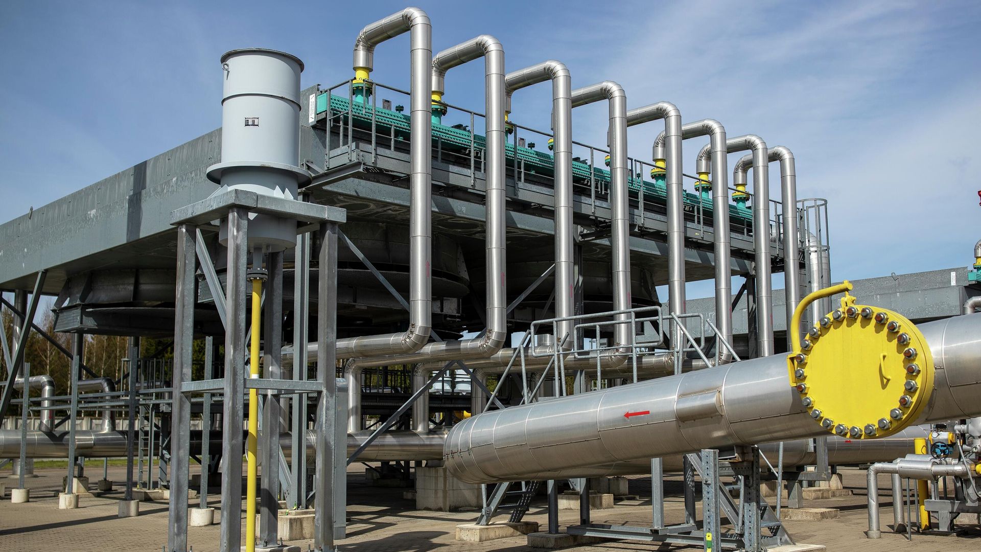 Газокомпрессорная станция в Литве Газокомпрессорная станция в Литве - РИА Новости, 1920, 26.08.2022